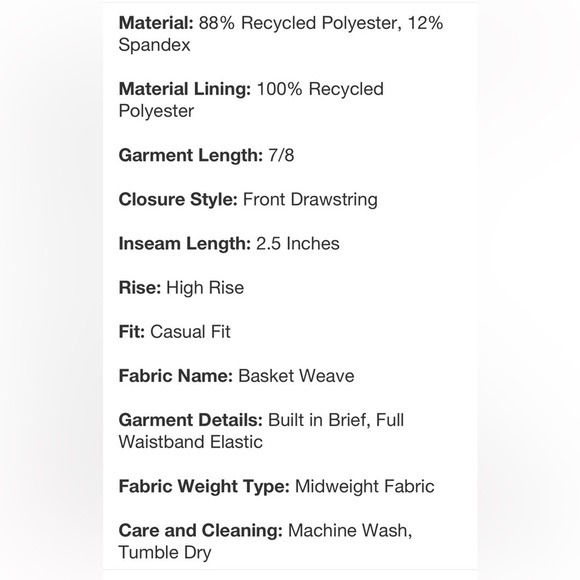 Women's High-Rise Pleated Side Shorts
2.5" - JoyLab™ Yellow new - Picture 5 of 5